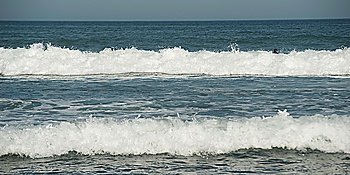 Waves on the sea, Sayulita, Nayarit, Mexico