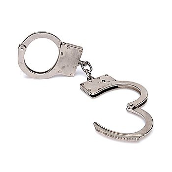 Isolated handcuffs