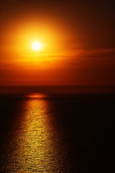 in santorini greece sunset and    the sky mediterranean red sea