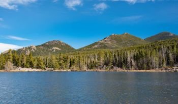 Sprague Lake in Rocky Mountain National Park
