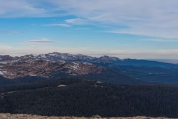 Viewpoint of Rocky Mountain NP, Colorado