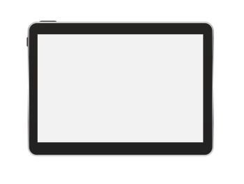 Black Tablet PC Vector Illustration EPS10. Black Tablet PC Vector Illustration