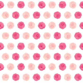 Cute Rose Flower Seamless Pattern Background Vector Illustration EPS10. Cute Rose Flower Seamless Pattern Background Vector Illustration