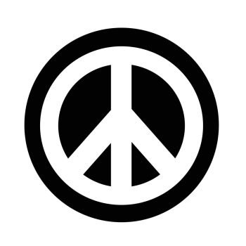 Hippie Peace Symbol icon