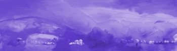Abstract digital painted purple fantasy landscape. Abstract digital painted purple fantasy landscape or background texture with lines and fields