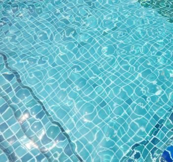 Pool water as a background