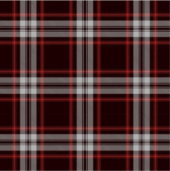 Tartan Seamless Pattern Background. Red, Black  and  Gray  Plaid, Tartan Flannel Shirt Patterns. Trendy Tiles Vector Illustration for Wallpapers.