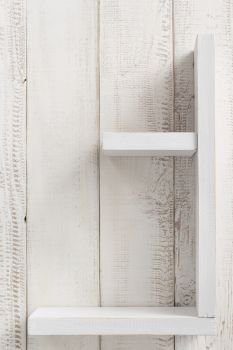 shelf at  wooden background texture