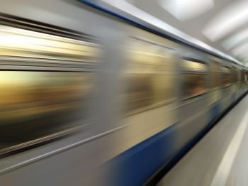 Diagonal motion blur metro train background hd. Diagonal motion blur metro train background