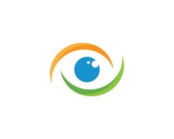 Eye Care vector logo design. Branding Identity Corporate Eye Care vector logo design