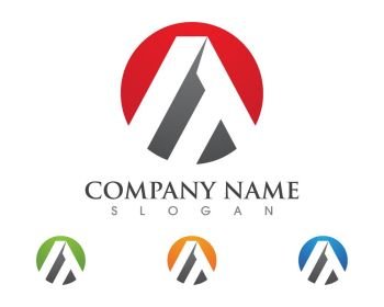A Letter Logo Business. A Letter Logo Business Template Vector icon
