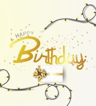 Happy birthday background.vector illustration