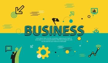 Vector business infographic