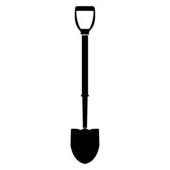 Shovel icon .