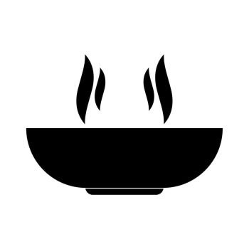 Hot dish icon .