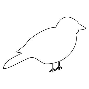 Bird icon .