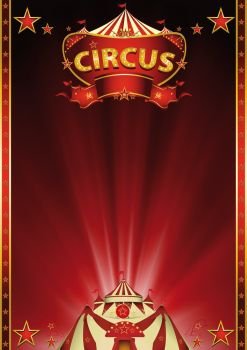A beautiful circus background for your entertainment