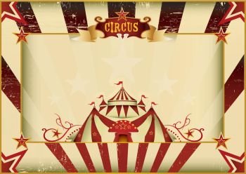 a circus vintage poster for your advertising. Perfect size for a screen.