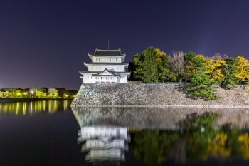 Nagoya Castle. Nagoya Castle, Japan at night