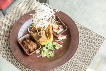 Chicken Sate Skewers, Thai groumet cuisine