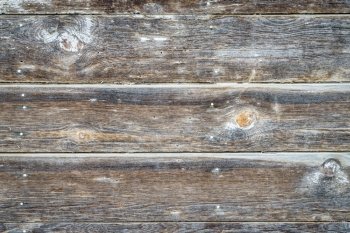 rustic and weathered wood background - planks from a wall of abandoned house