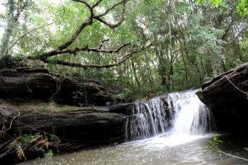  waterfall. National Park in Ubon Ratchathani Thailand