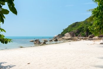 Crystal Bay, Silver Beach beach view at Koh Samui island, Thailand