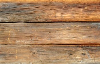 Texture of natural brown tone log wooden wall