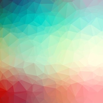 Abstract colorful triangular or polygonal background.