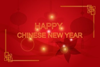 happy chinese new year background,vector