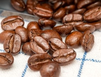 Coffee Beans Showing Beverage Seed And Drink