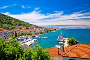 Kali - small fishermen town harbor, Island of Ugljan, Dalmatia, Croatia