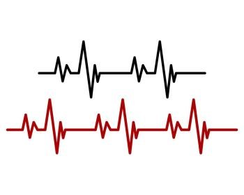 pulse line vector template