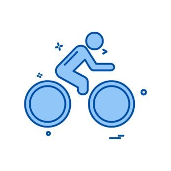 Cycle icon design vector