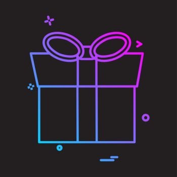 Birthday icon design vector 
