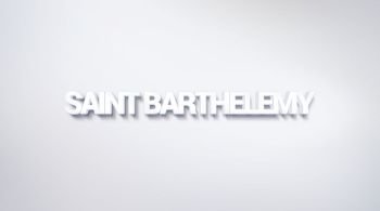 Saint Barthelemy, text design. calligraphy. Typography poster. Usable as Wallpaper background