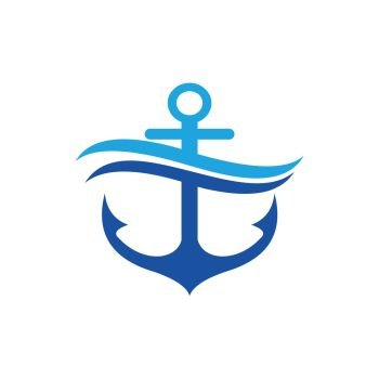 Anchor Ship logo template