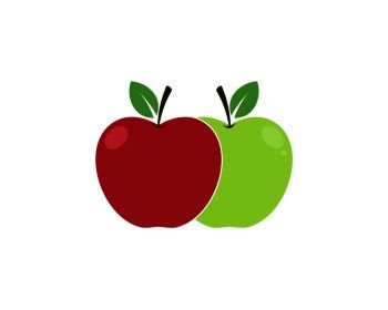 Apple vector illustration icon design