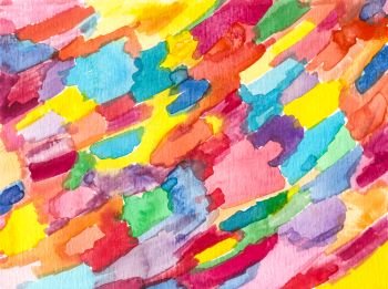 handmade colorful watercolor background