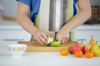 fresh vegetables and chopping board