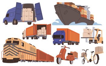 International logistic. Global delivery export. Vector. Import and export shipping are central to global logistic operations Supply delivery chain management significantly impacts businesss inventory. International logistic. Vector is essential in international logistics. Import and export shipping are central to global