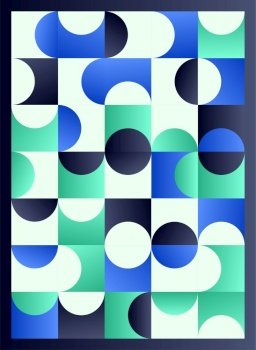 Abstract; Geometric Poster cover flyer designs