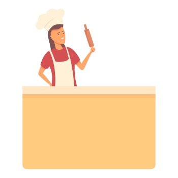 Cook show icon cartoon vector. Online cooking. Chef food. Cook show icon cartoon vector. Online cooking