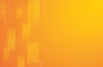abstract orange color square background vector illustration EPS10