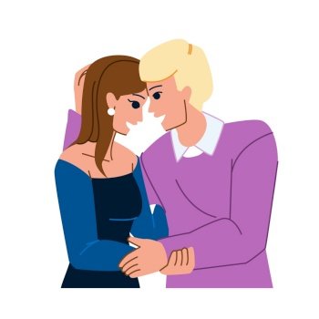 couple happy vector. love man, romantic woman, lifestyle young, romance two relationship, together couple happy character. people flat cartoon illustration. couple happy vector
