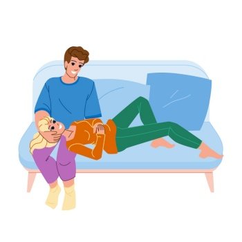 couple relax vector. man woman, happy together, home love, people young, lifestyle sofa, boyfriend girlfriend couple relax character. people flat cartoon illustration. couple relax vector