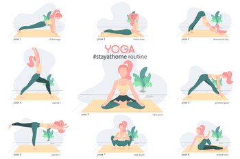 stay at home yoga
