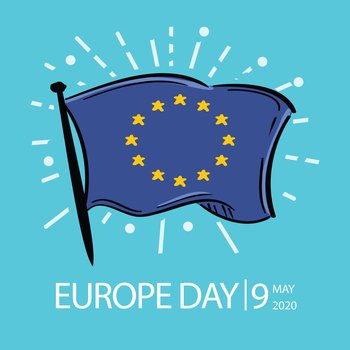 happy europe day celebration