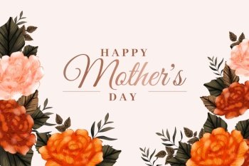 Mother’s day wallpaper with flowers