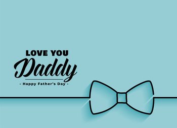 elegant happy fathers day banner